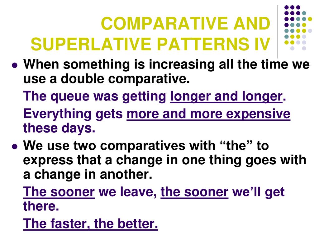 Hot comparative and superlative. Comparatives and Superlatives презентация. Comparative and Superlative patterns.. Double Comparative. Comparatives and Superlatives правило.