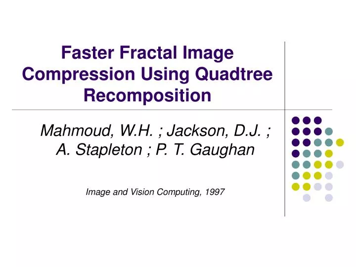 fractal image compression software free