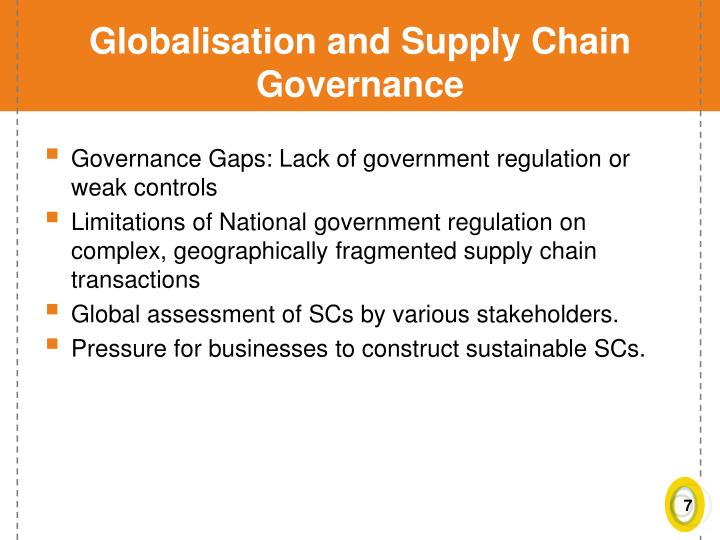 PPT - Session 2: Governance of Supply Chains I: From Compliance to ...