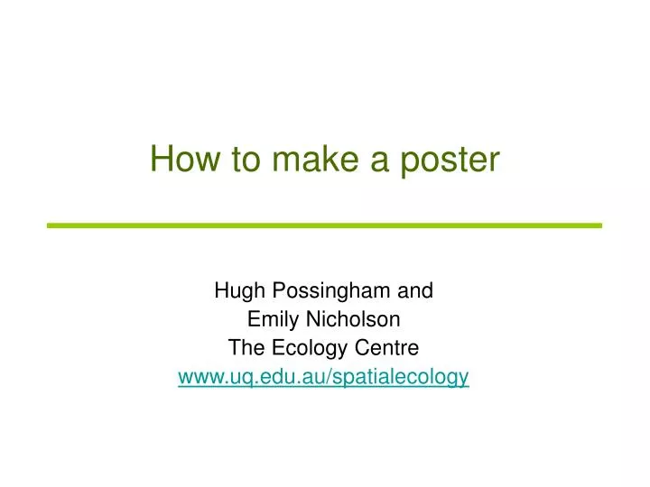 ppt how to make a poster powerpoint presentation id 4170139 make poster with powerpoint