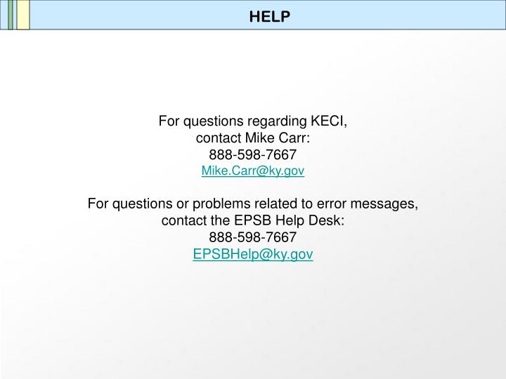 Ppt Keci Permissions Tutorial Point Presentation Id 4170497 Help