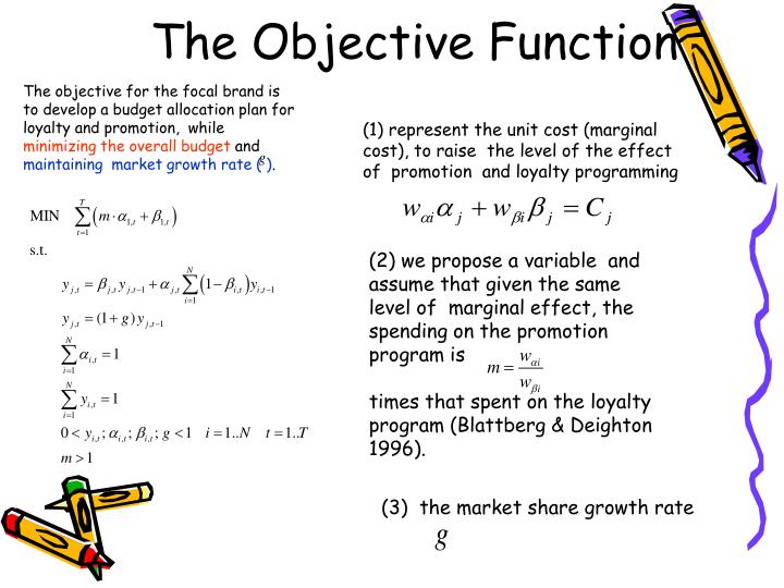 PPT - Maintaining Market Share Growth: Optimal Budget Allocation to ...