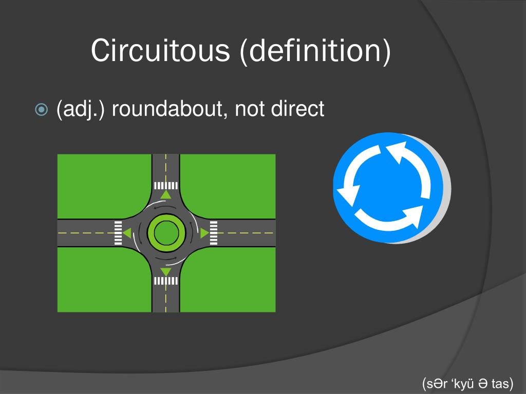 definition of circuitous travel