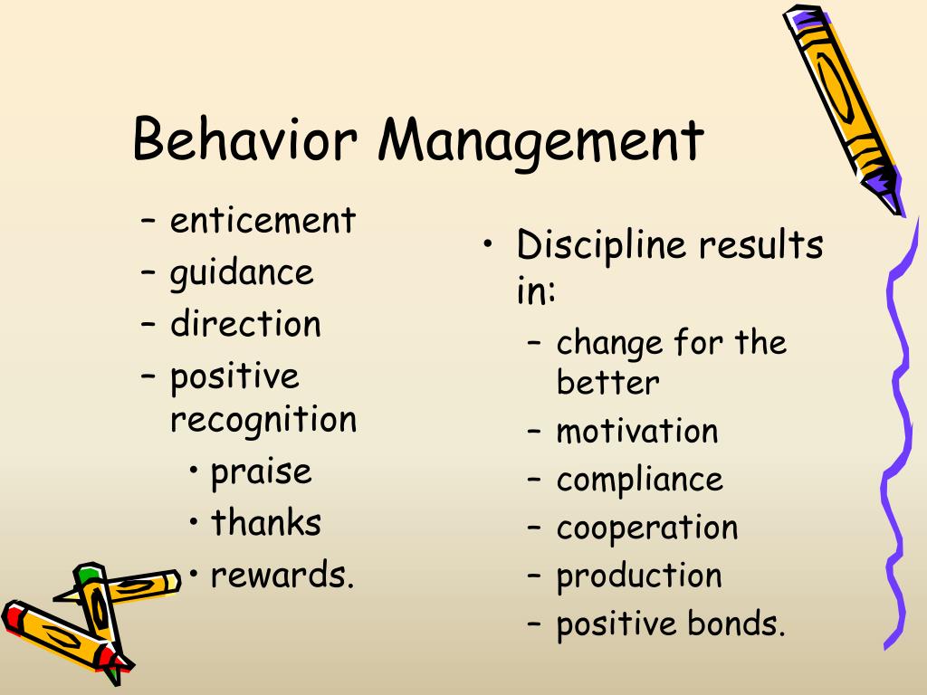 PPT Classroom Behavior Management PowerPoint Presentation Free