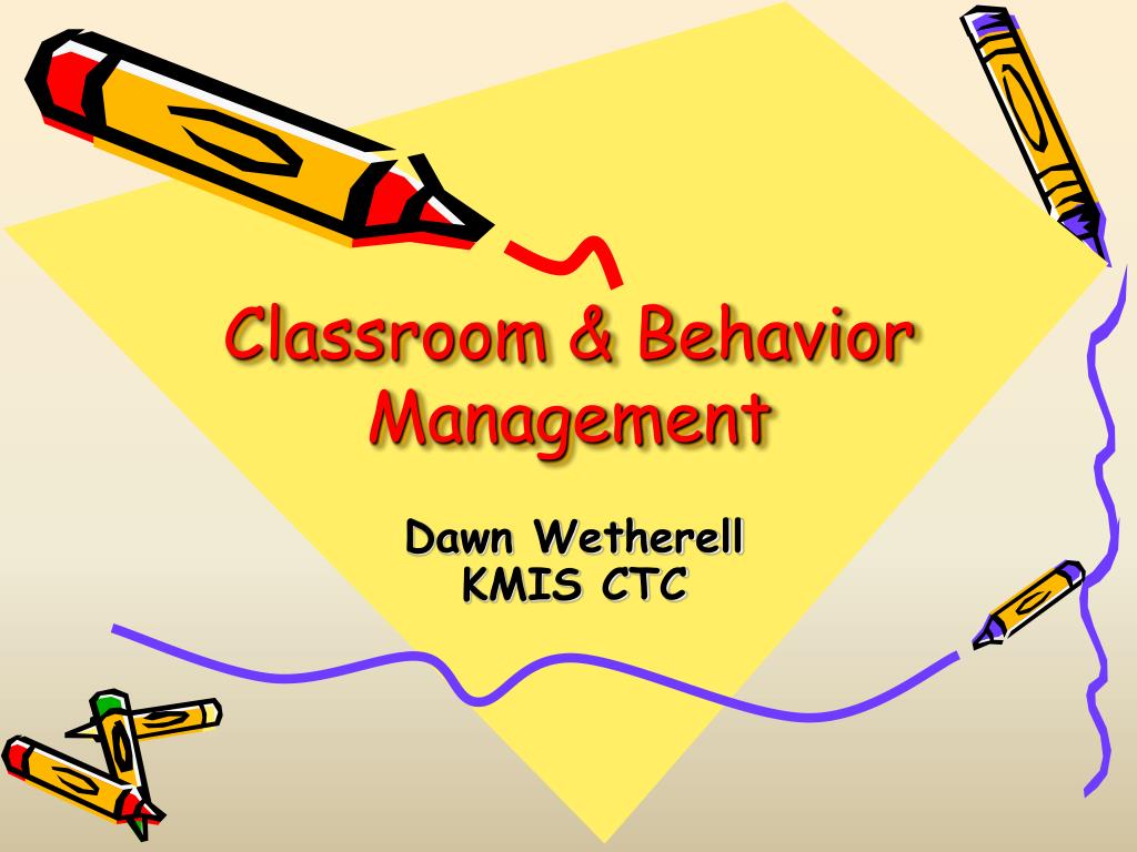 powerpoint presentation on behaviour management