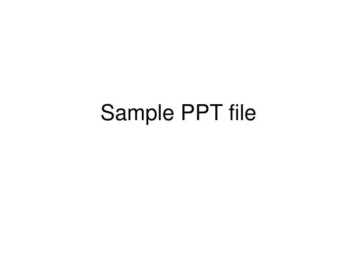 sample ppt file n.