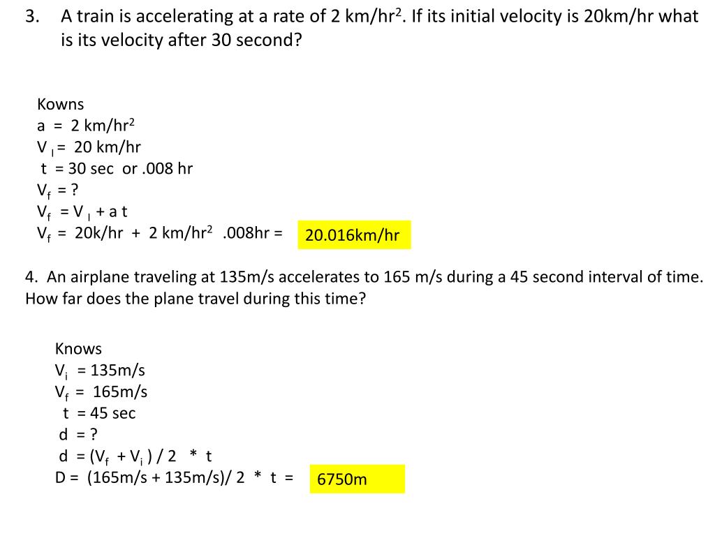 Ppt Kinematics Quiz A Bicycle Travels With A 4 5m S Velocity For 10 Minutes How Far Does It Travel Powerpoint Presentation Id Ppt Kinematics Quiz A Bicycle Travels With A 4 5m S Velocity For 10 Minutes How Far Does It Travel Powerpoint Presentation Id