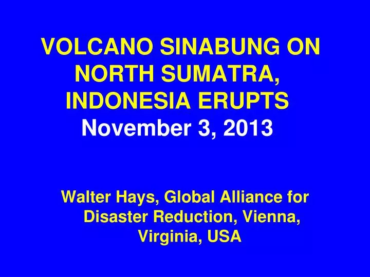 volcano sinabung on north sumatra indonesia erupts november 3 2013 n.
