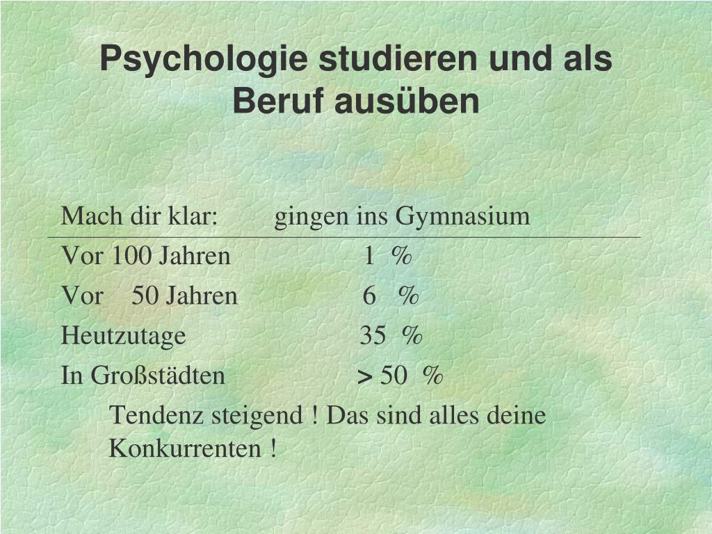 PPT Vorsicht Psychologe ! PowerPoint Presentation, free download ID4178032