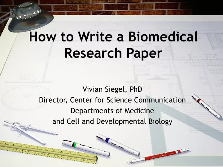 (PDF) Biomedical Research. From Ideation to Publication
