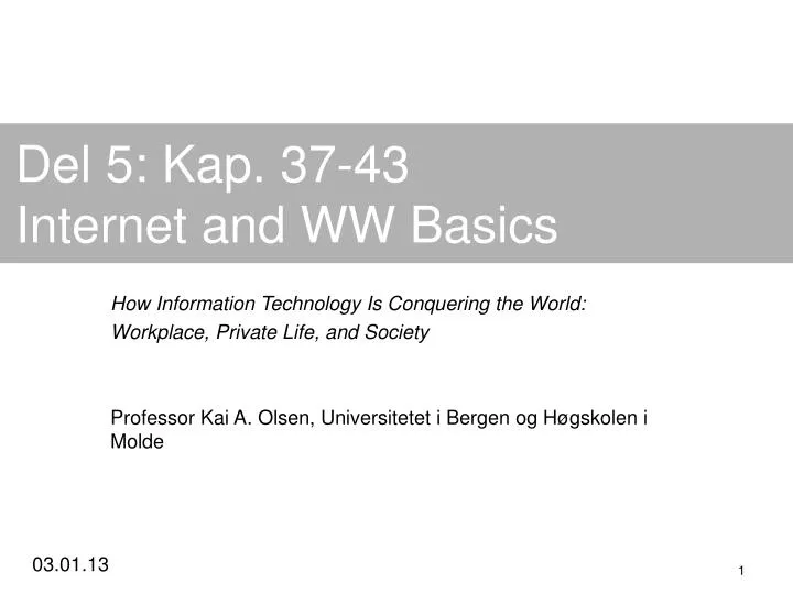 del 5 kap 37 43 internet and ww basics n.