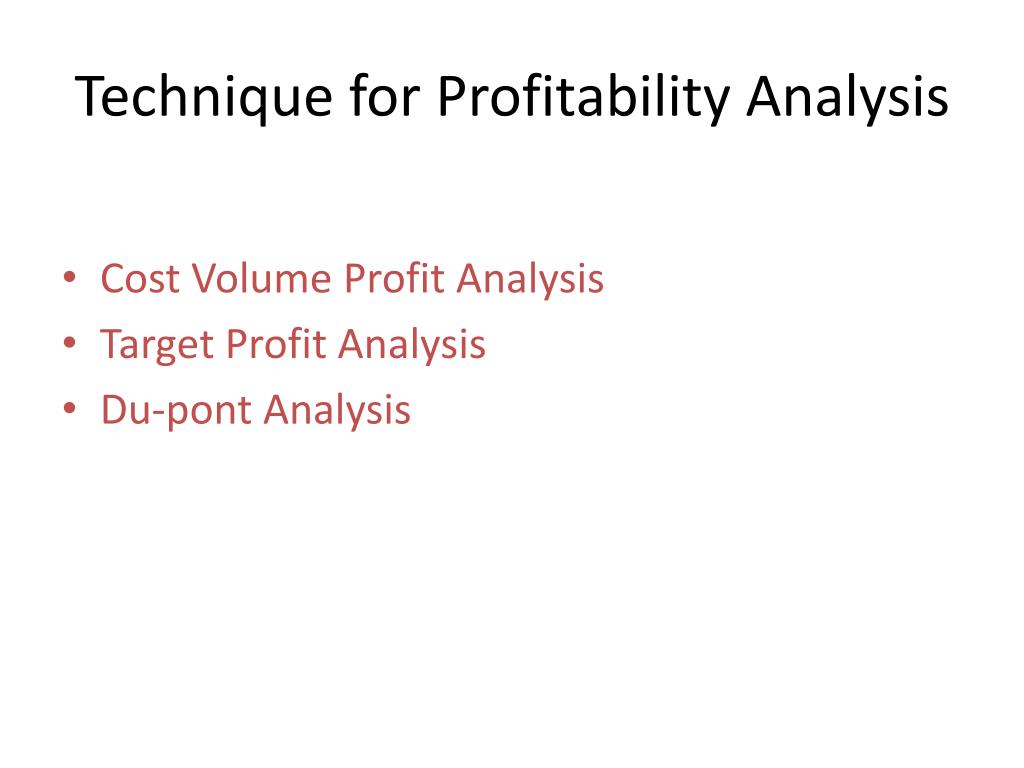 PPT - Profitability PowerPoint Presentation, Free Download - ID:4179463