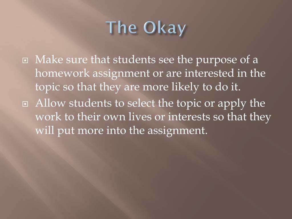 the controversy of homework