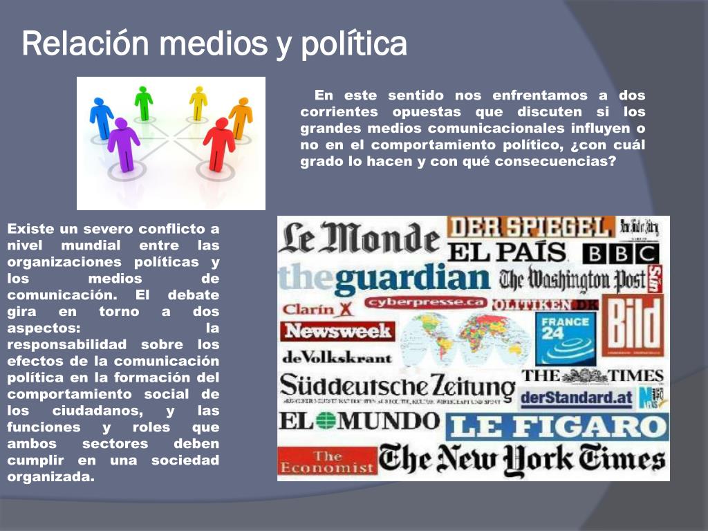 PPT - Medios, Liderazgo y Opinión Pública, en la construcción de la Comunicación  Política Internacional PowerPoint Presentation - ID:4180164
