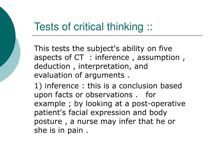 five skills of critical thinking Watch video learn the basics of critical thinking leadership trainer and expert mike figliuolo outlines a series of techniques to help you develop your critical thinking skills. five skills of critical thinking Watch video learn the basics of critical thinking leadership trainer and expert mike figliuolo outlines a series of techniques to help you develop your critical thinking skills.