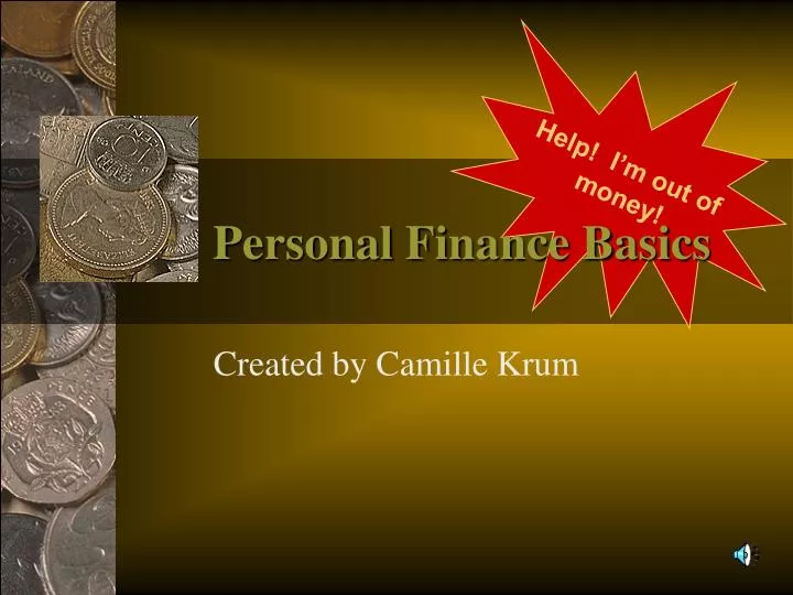personal finance multimedia presentation