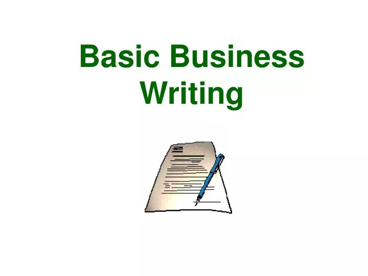 business writing skills pdf email writing etiquette ppt