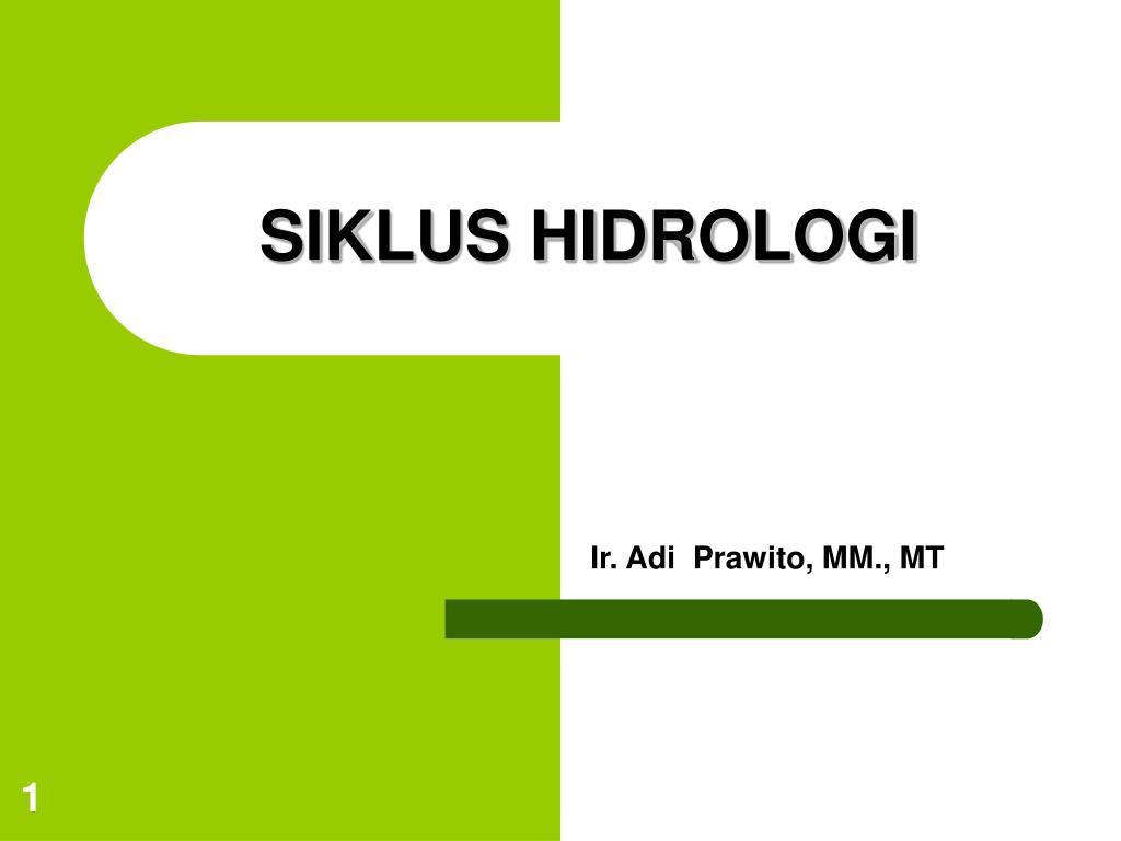 Ppt Siklus Hidrologi Powerpoint Presentation