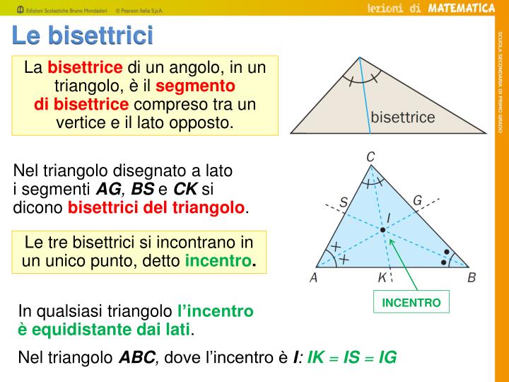 PPT - segmenti e punti notevoli dei triangoli PowerPoint Presentation