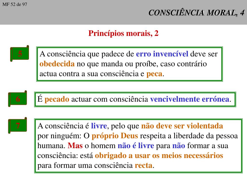 PPT - CONSCIÊNCIA MORAL, 1 PowerPoint Presentation, free download -  ID:4186672