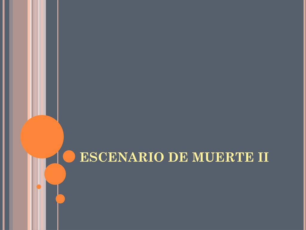 PPT - Como funcionan las investigaciones en el escenario de muerte ...