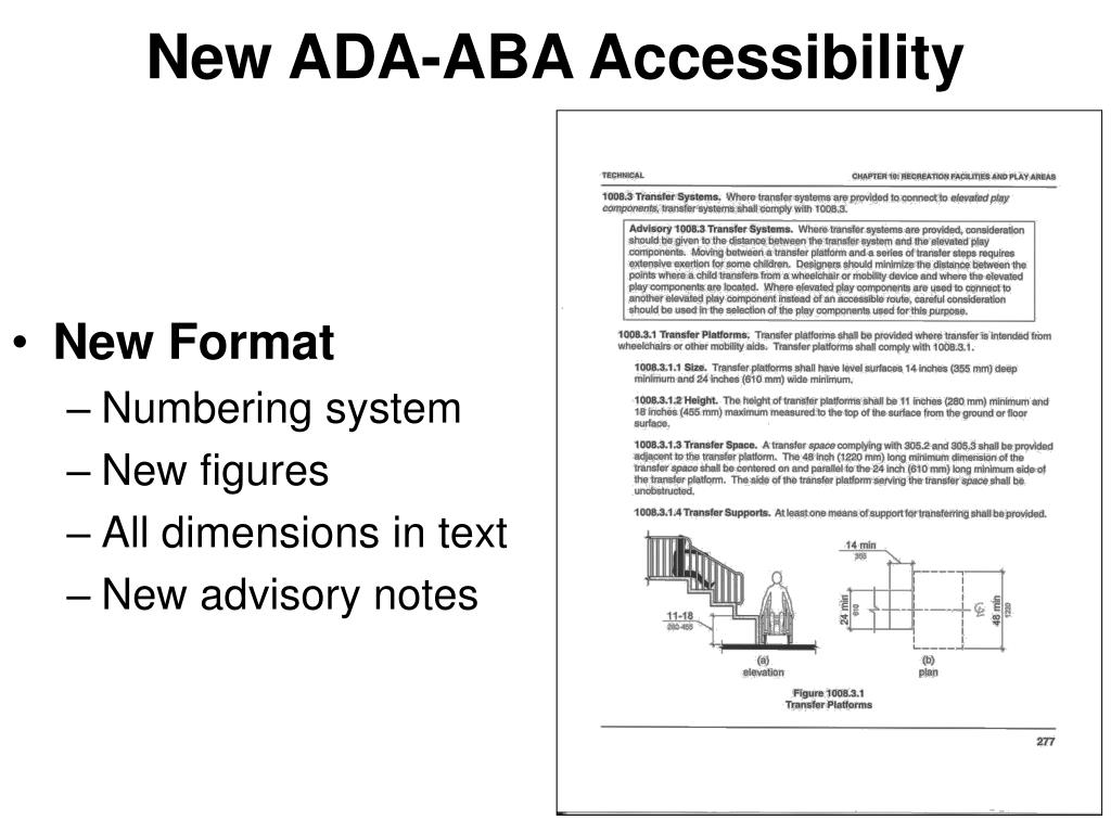 PPT Pending ADA Regulations & Local Government Facilities PowerPoint