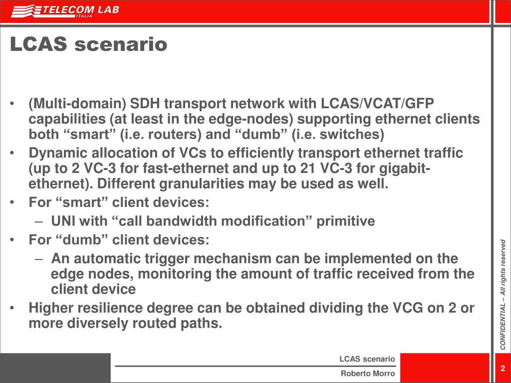 PPT - LCAS Scenario PowerPoint Presentation, Free Download - ID:4187339