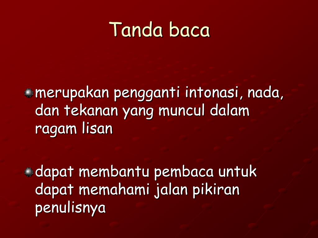 Ppt Ejaan Dan Tanda Baca Powerpoint Presentation Free Download Id4187518 