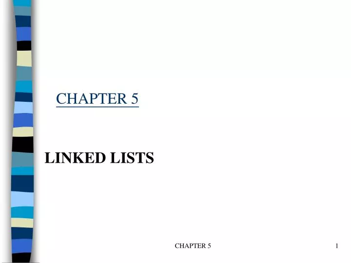 linked lists n.