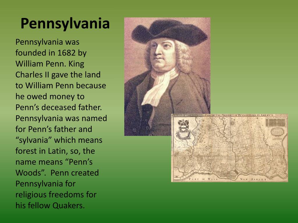 PPT Pennsylvania Colony PowerPoint Presentation, free download ID
