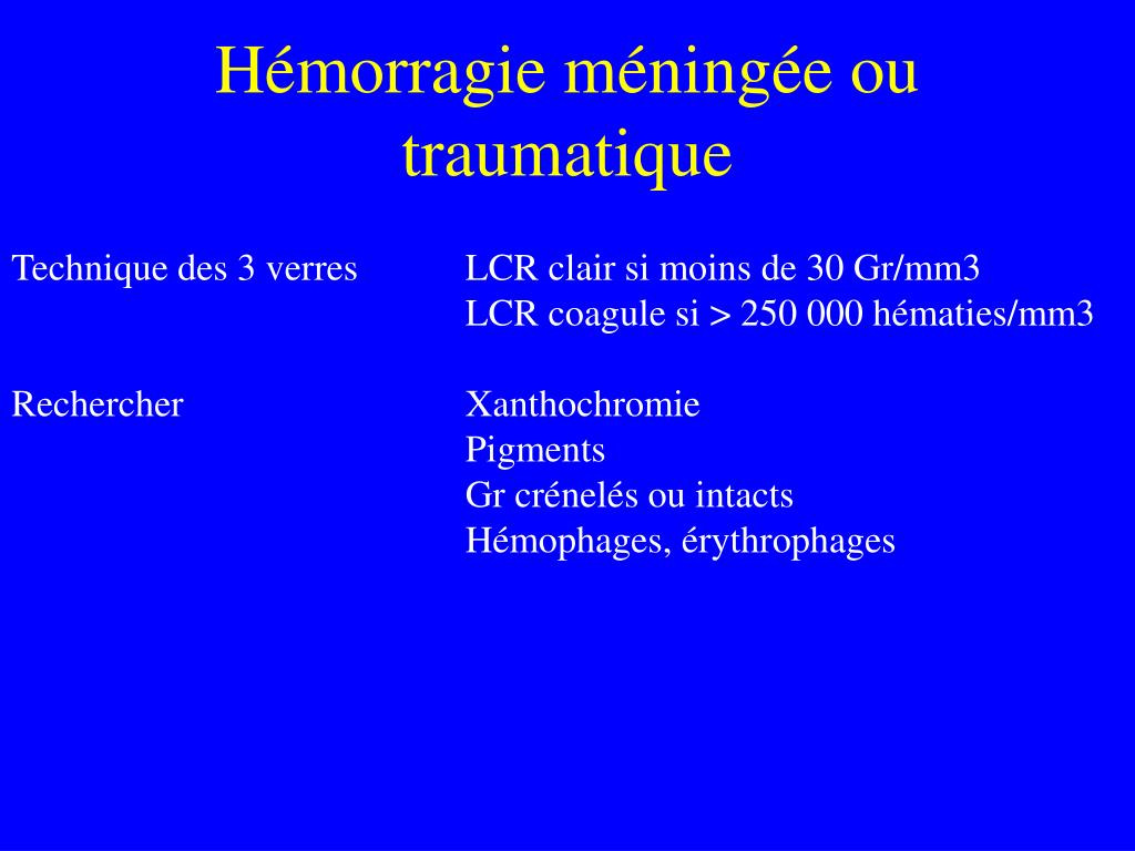 PPT - Liquide céphalo-rachidien LCR Cerebrospinal fluid CSF PowerPoint ...