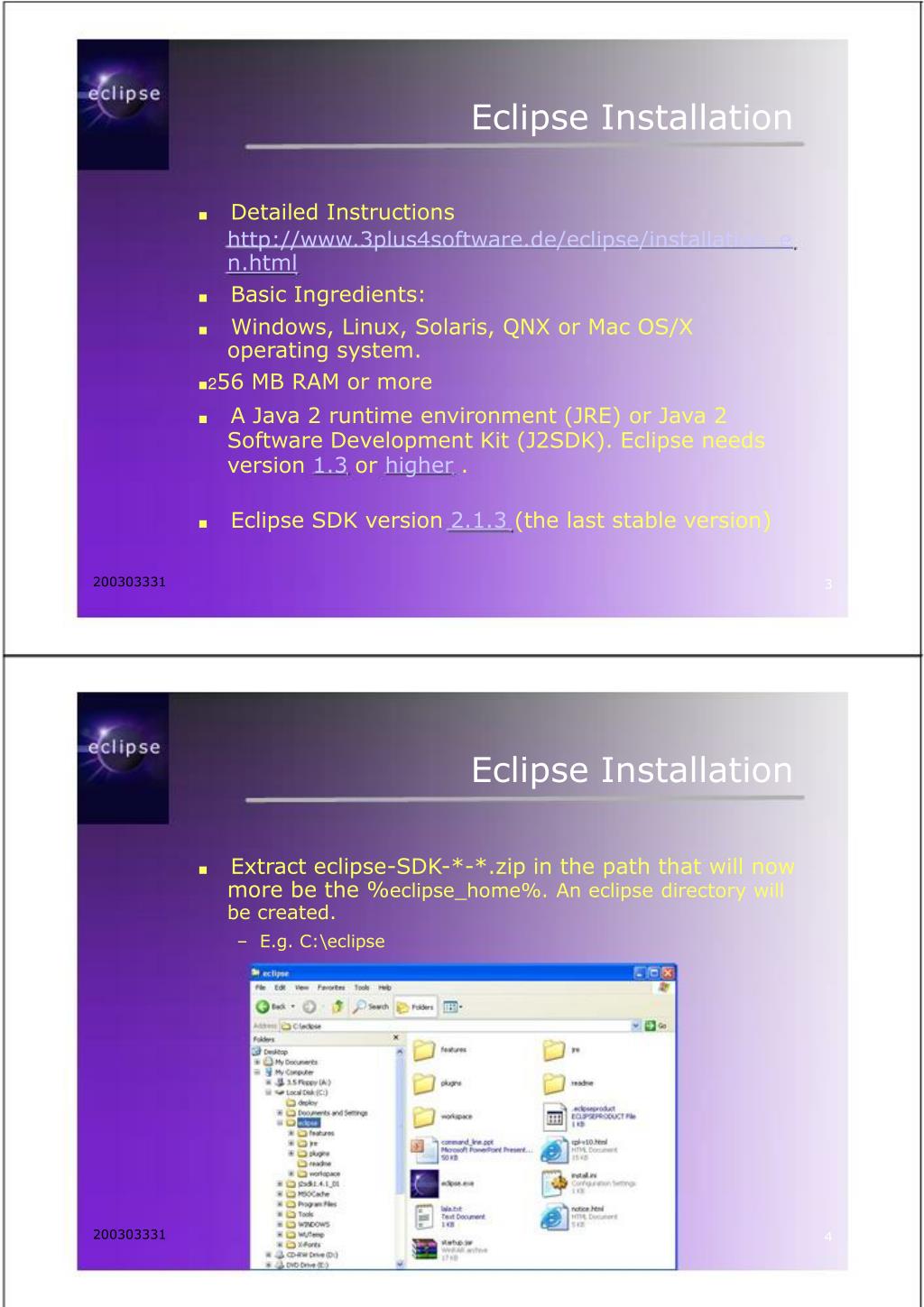 eclipse development kit
