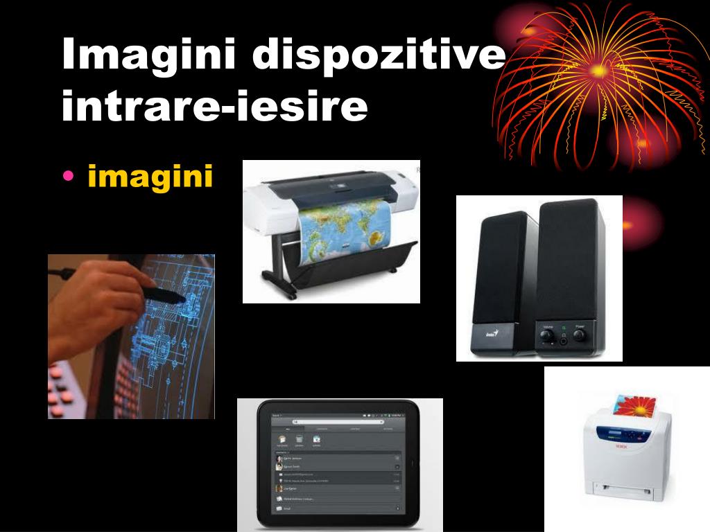 PPT - Dispozitive de intrare-iesire PowerPoint Presentation, free download  - ID:4194686