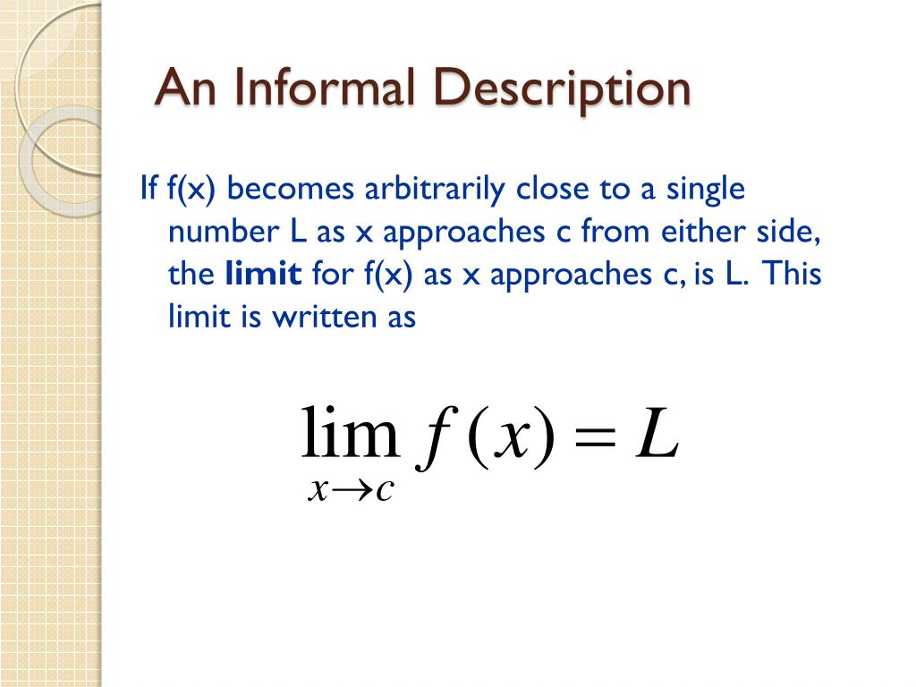 PPT - Introduction to Limits PowerPoint Presentation, free download ...