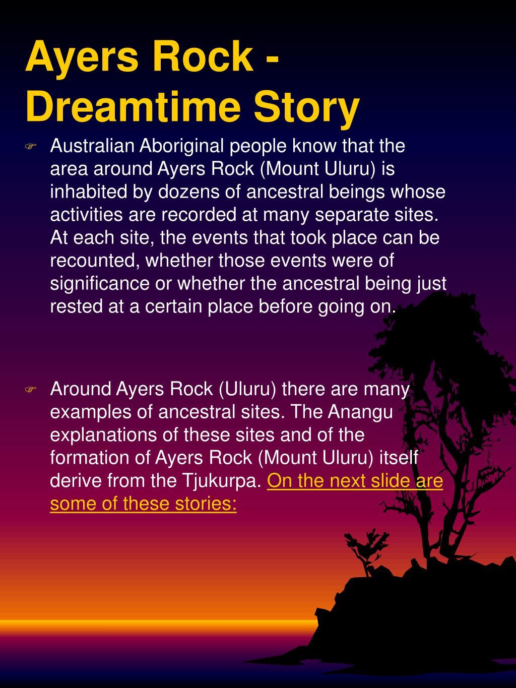 PPT - Uluru: Fact and Fiction PowerPoint Presentation, free download -  ID:4196468