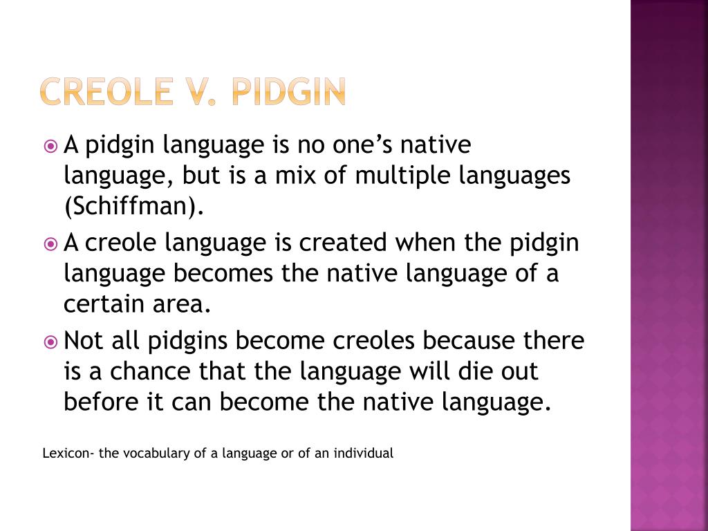 where did pidgin english originated from where did pidgin english originated from