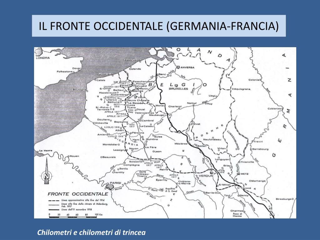 PPT - LL LA PRIMA GUERRA MONDIALE: I FATTI (1914-1915) PowerPoint ...
