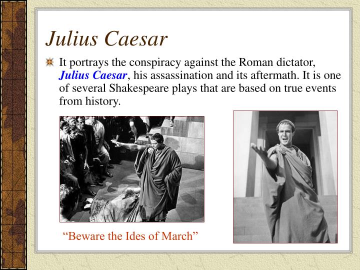 warning juilus caesar of the ides Caesar (louis calhern) returns to rome, then a blind soothsayer (richard hale) with famous words of warning, also getting a reading off brutus (james mason) in joseph l mankiewicz's production of shakespeare's julius caesar, 1953. warning juilus caesar of the ides Caesar (louis calhern) returns to rome, then a blind soothsayer (richard hale) with famous words of warning, also getting a reading off brutus (james mason) in joseph l mankiewicz's production of shakespeare's julius caesar, 1953.