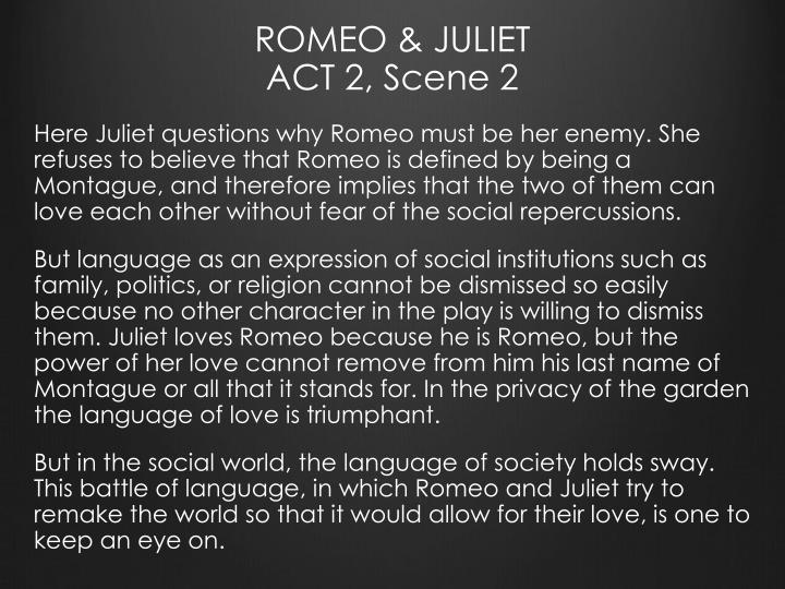 power in romeo and juliet