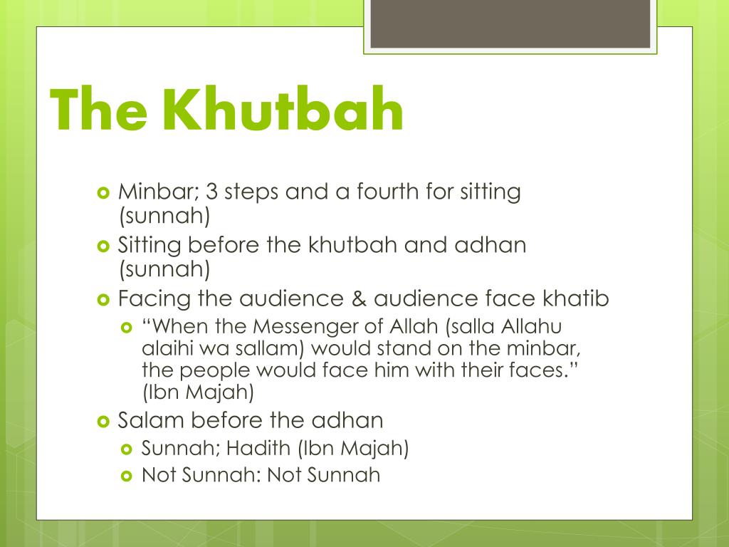 khutbah topics