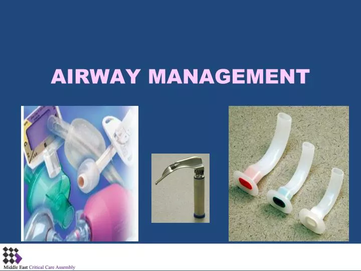 Airway Management Diagram