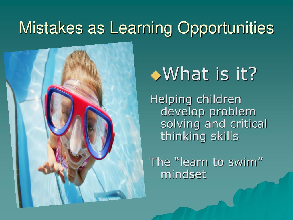 The Best Reason For Viewing Mistakes As Opportunities Is To PPT - Raising Resilient Children PowerPoint Presentation, free download