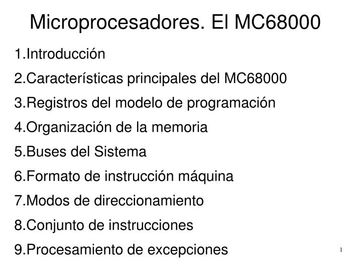 microprocesadores el mc68000 n.