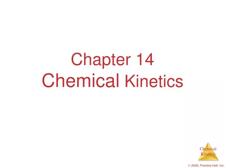 chapter 14 chemical kinetics n.