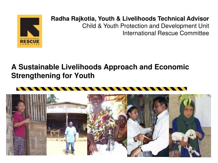 PPT - A Sustainable Livelihoods Approach And Economic Strengthening For ...