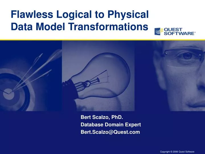 flawless logical to physical data model transformations n.