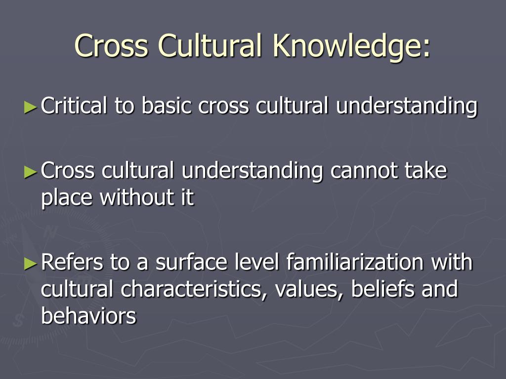 PPT Making the best of crosscultural misunderstanding PowerPoint