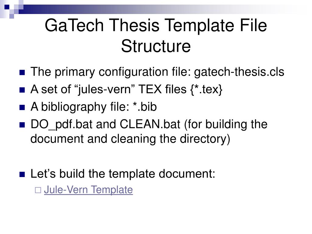 gatech thesis database
