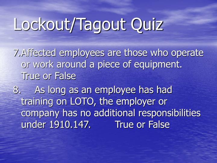 PPT - Lockout/Tagout Standard PowerPoint Presentation - ID:4212389
