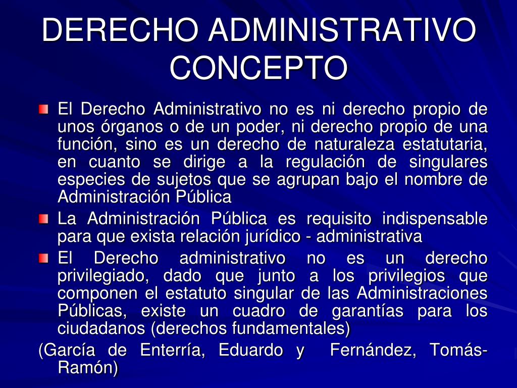 PPT - PRIMERA UNIDAD : TEORIA GENERAL DEL DERECHO ADMINISTRATIVO